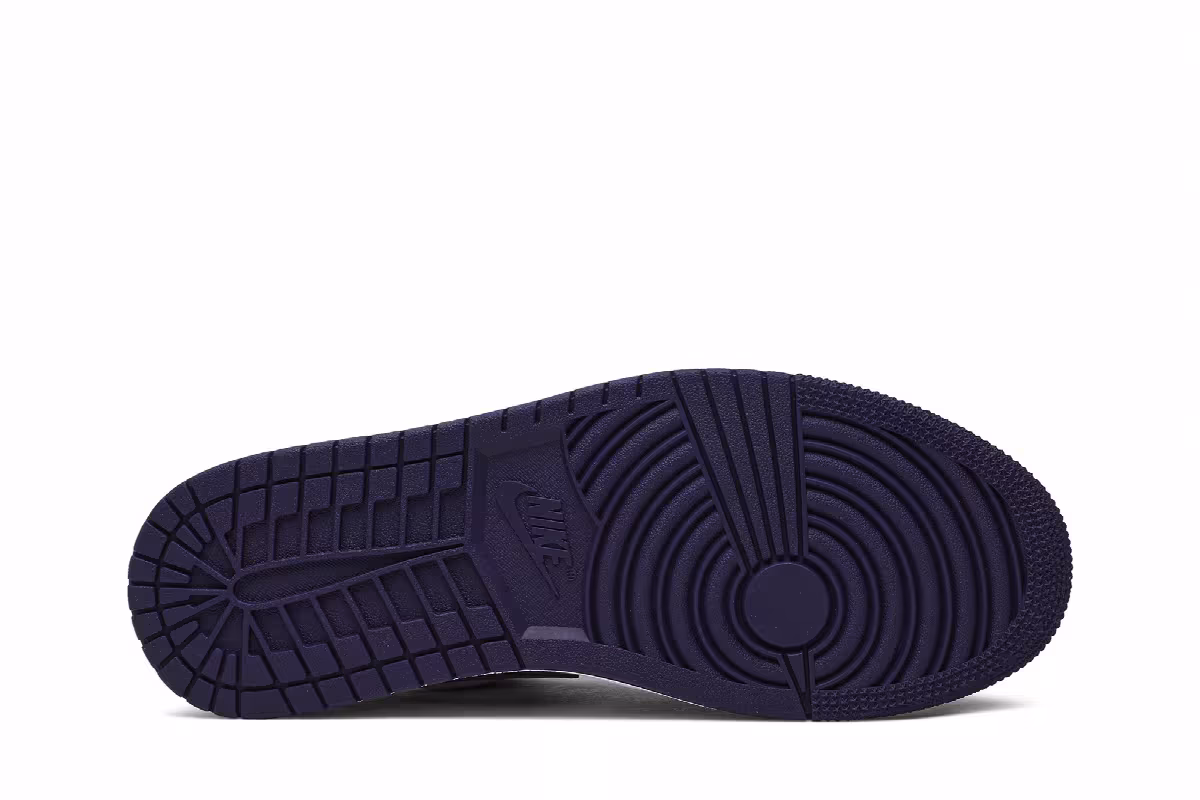 Air Jordan 1 Low Court Purple, view 5