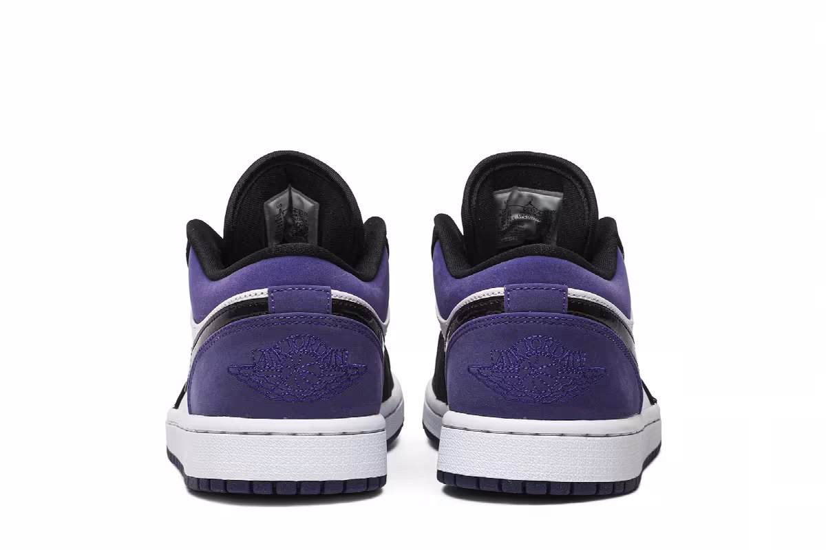 Air Jordan 1 Low Court Purple, view 7