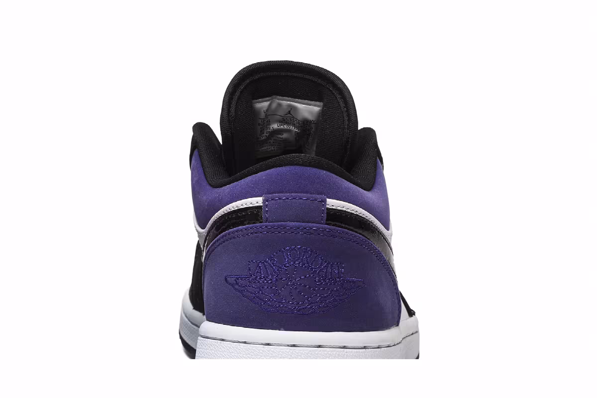 Air Jordan 1 Low Court Purple, view 8