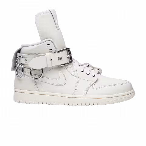 Comme des Garçons x Air Jordan 1 Retro Strap High 'White'