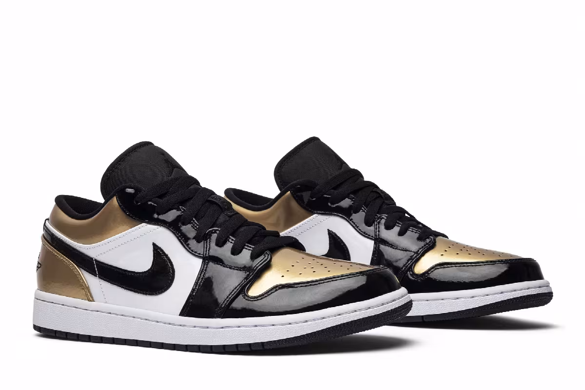 Air Jordan 1 Low Gold Toe, view 9