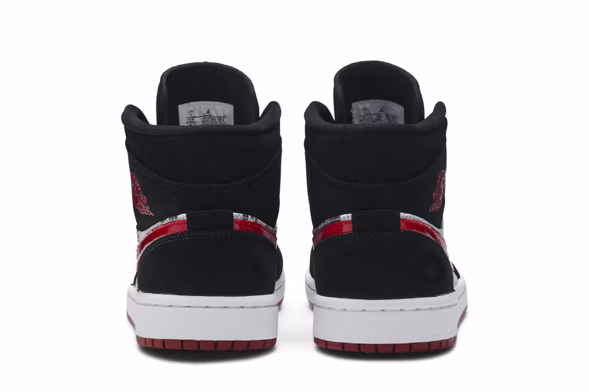 Air Jordan 1 Mid SE Newspaper Air Times, view 7