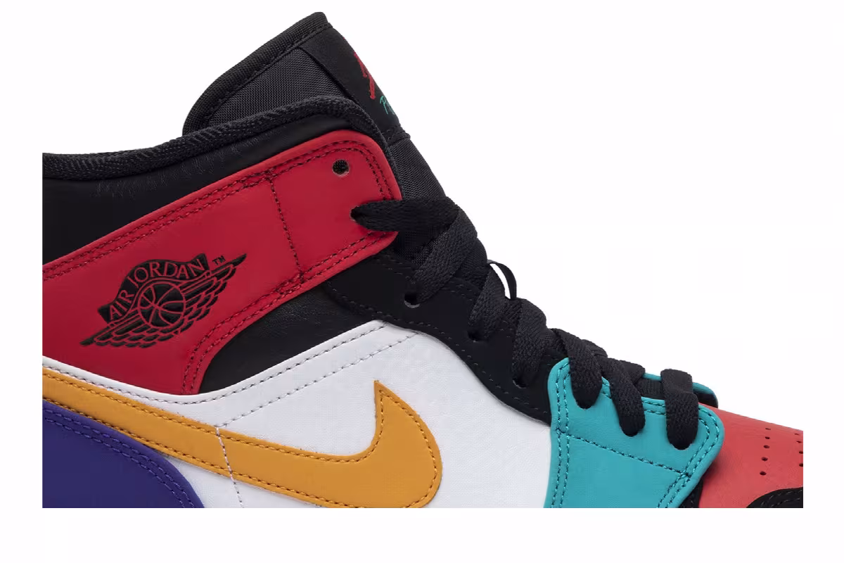 Air Jordan 1 Mid Multi-Color, view 3