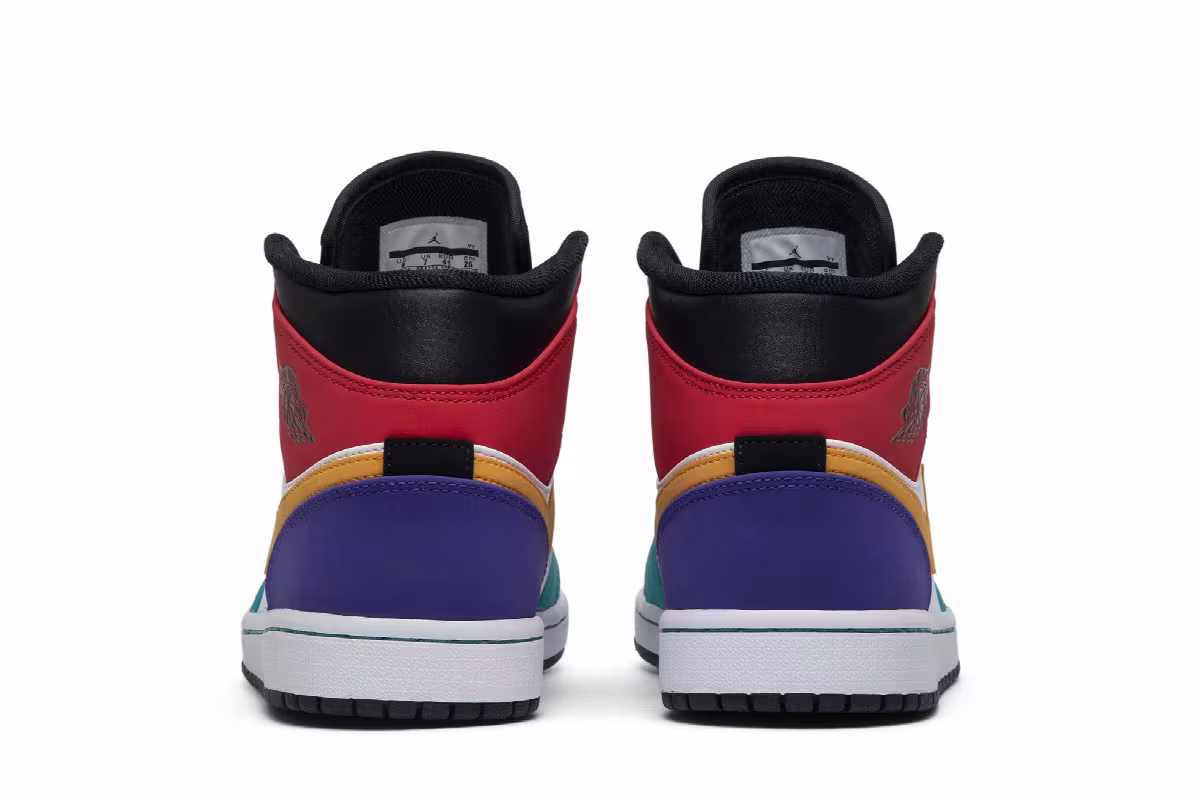 Air Jordan 1 Mid Multi-Color, view 7