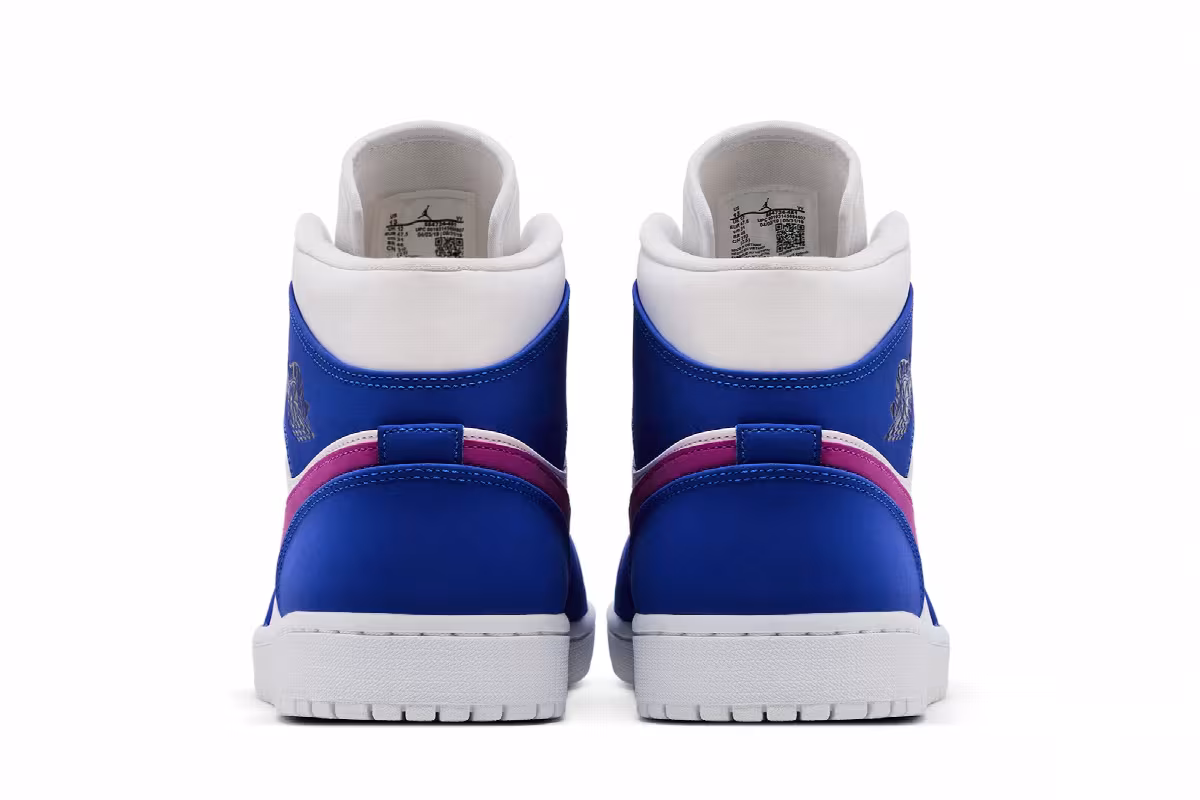 Air Jordan 1 Mid Royal Violet, view 7