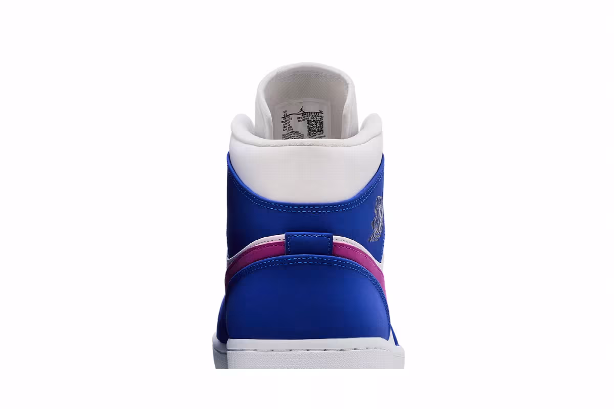 Air Jordan 1 Mid Royal Violet, view 8