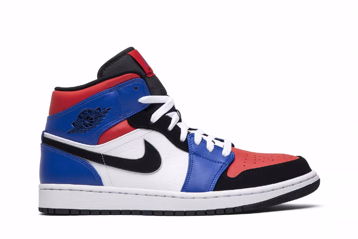 Air Jordan 1 Mid Top 3, view 2