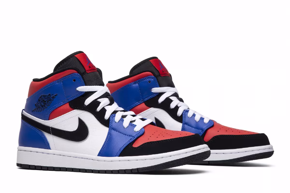 Air Jordan 1 Mid Top 3, view 9