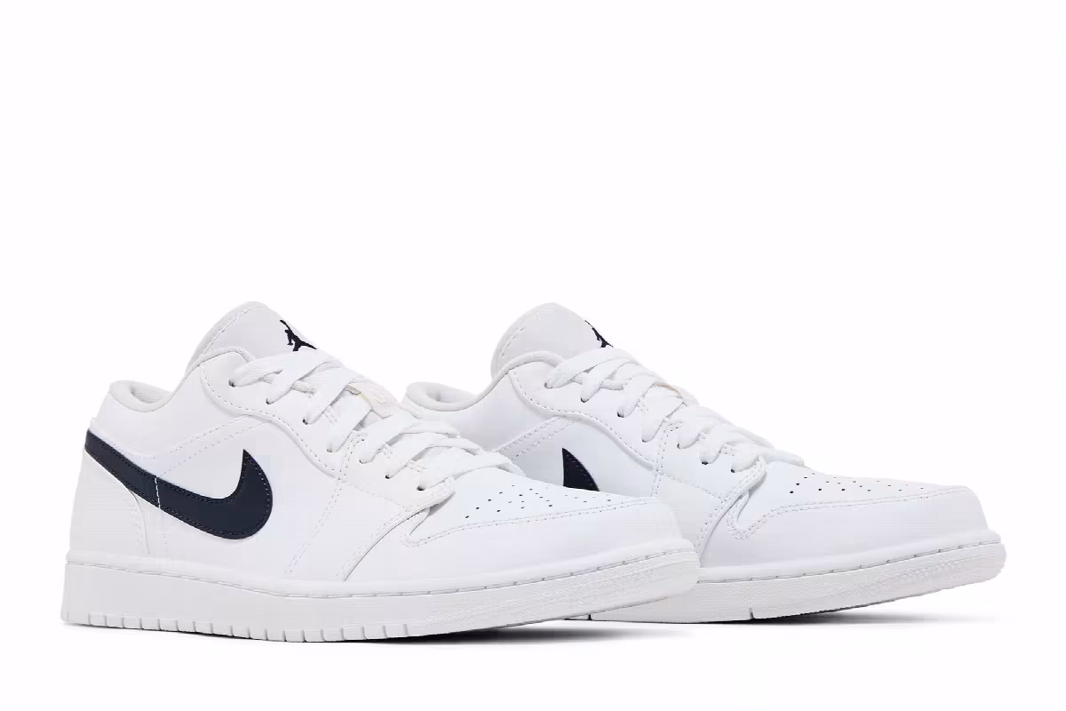 Air Jordan 1 Low White Obsidian, view 9
