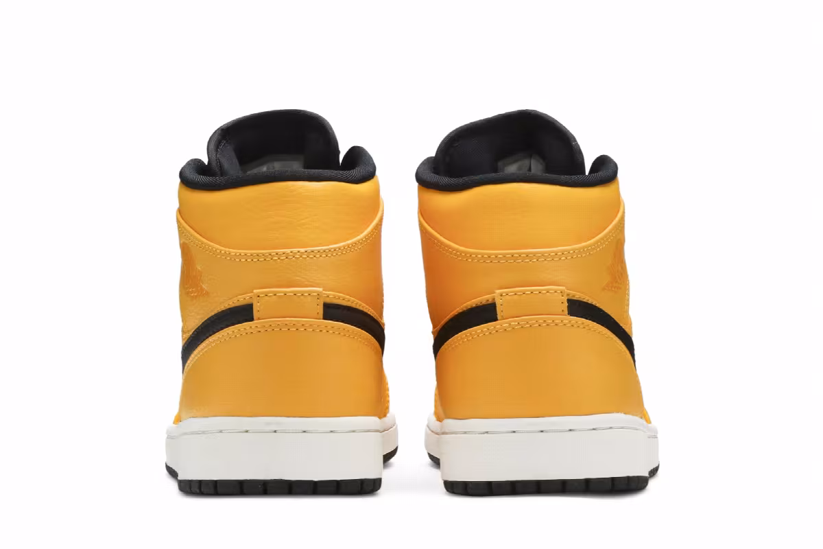Air Jordan 1 Mid University Gold, view 7
