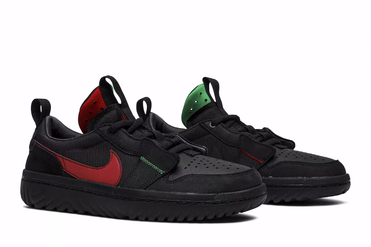 Ghetto Gastro x Air Jordan 1 Low React Fearless, view 9