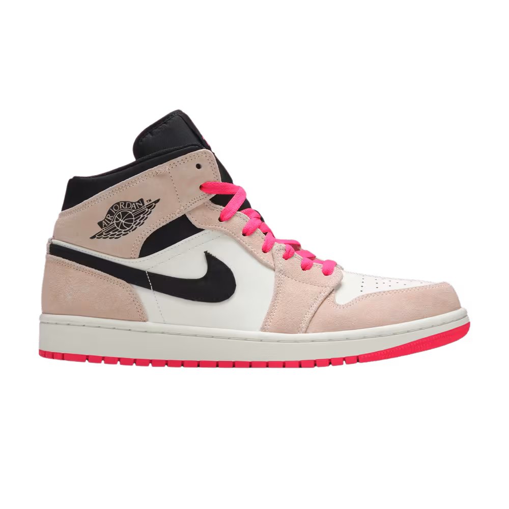 Air Jordan 1 Mid SE Crimson Tint