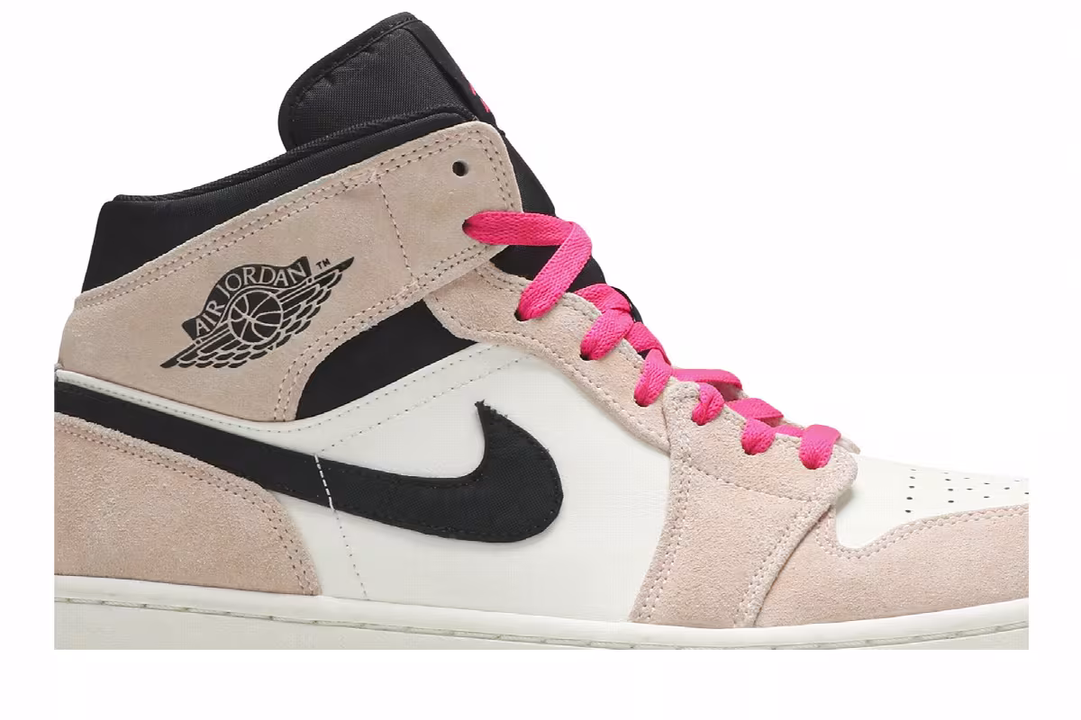 Air Jordan 1 Mid SE Crimson Tint, view 3