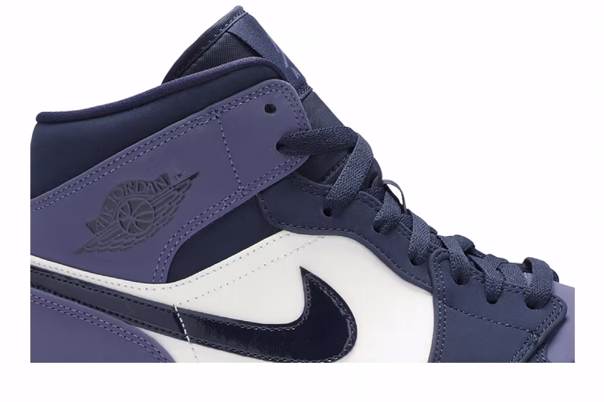 Air Jordan 1 Mid Sanded Purple, view 3