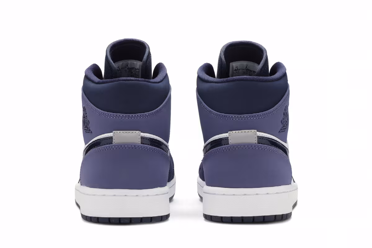 Air Jordan 1 Mid Sanded Purple, view 7
