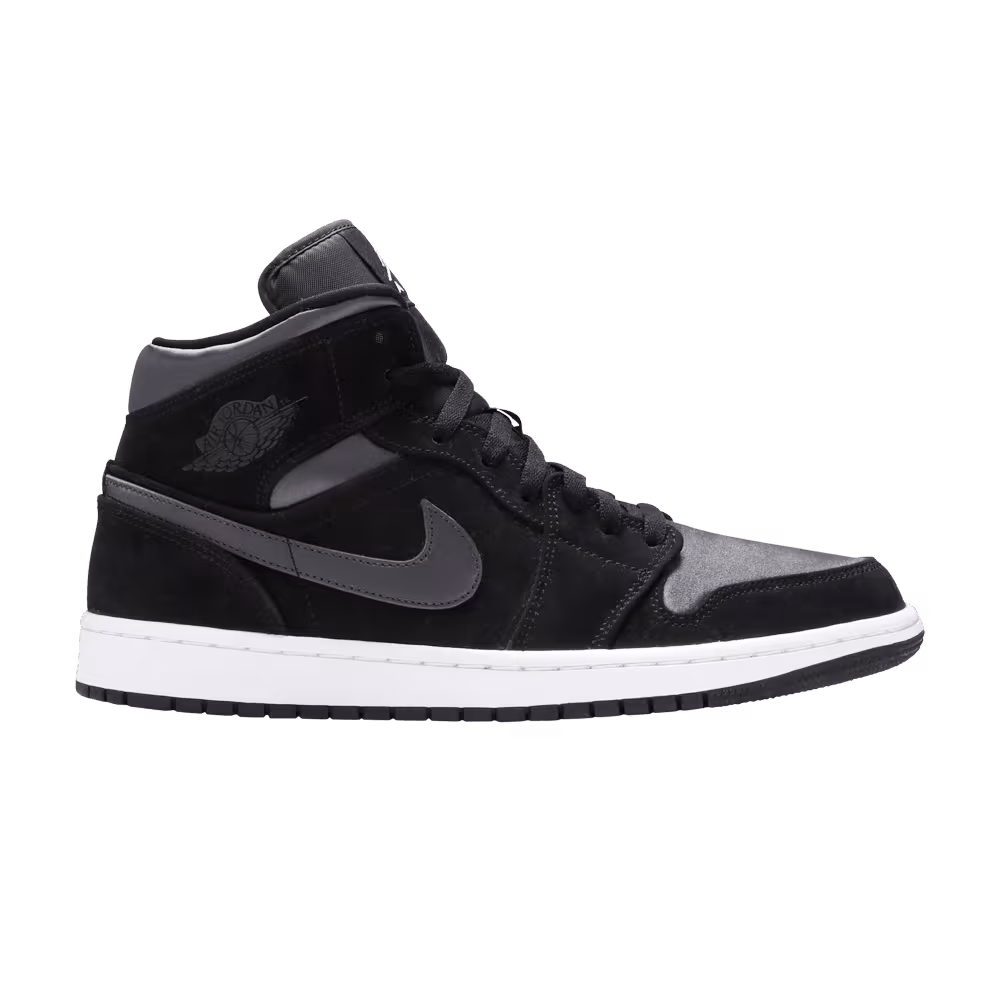 Air Jordan 1 Mid SE Nylon Black Grey