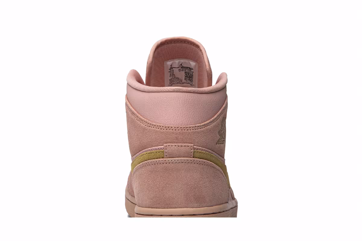 Air Jordan 1 Mid Coral Gold, view 8