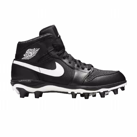 Air Jordan 1 Mid TD Cleat 'Black'