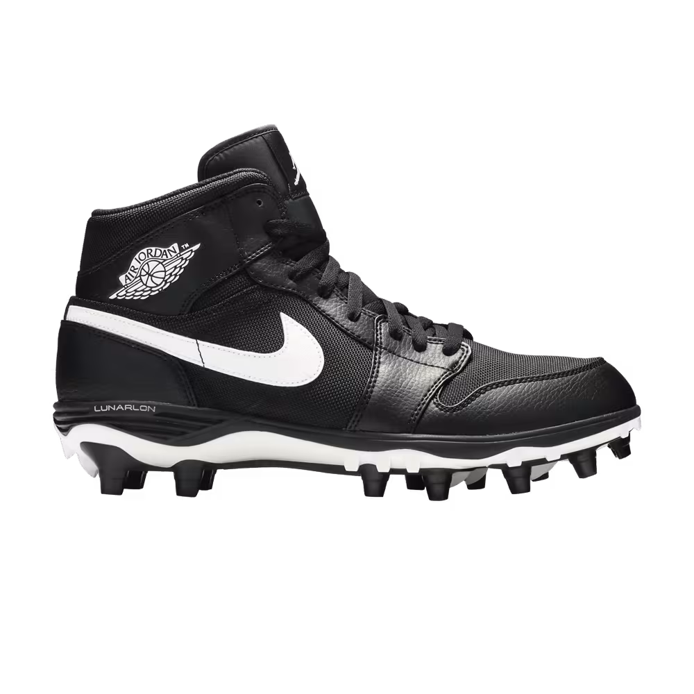 Air Jordan 1 Mid TD Cleat Black