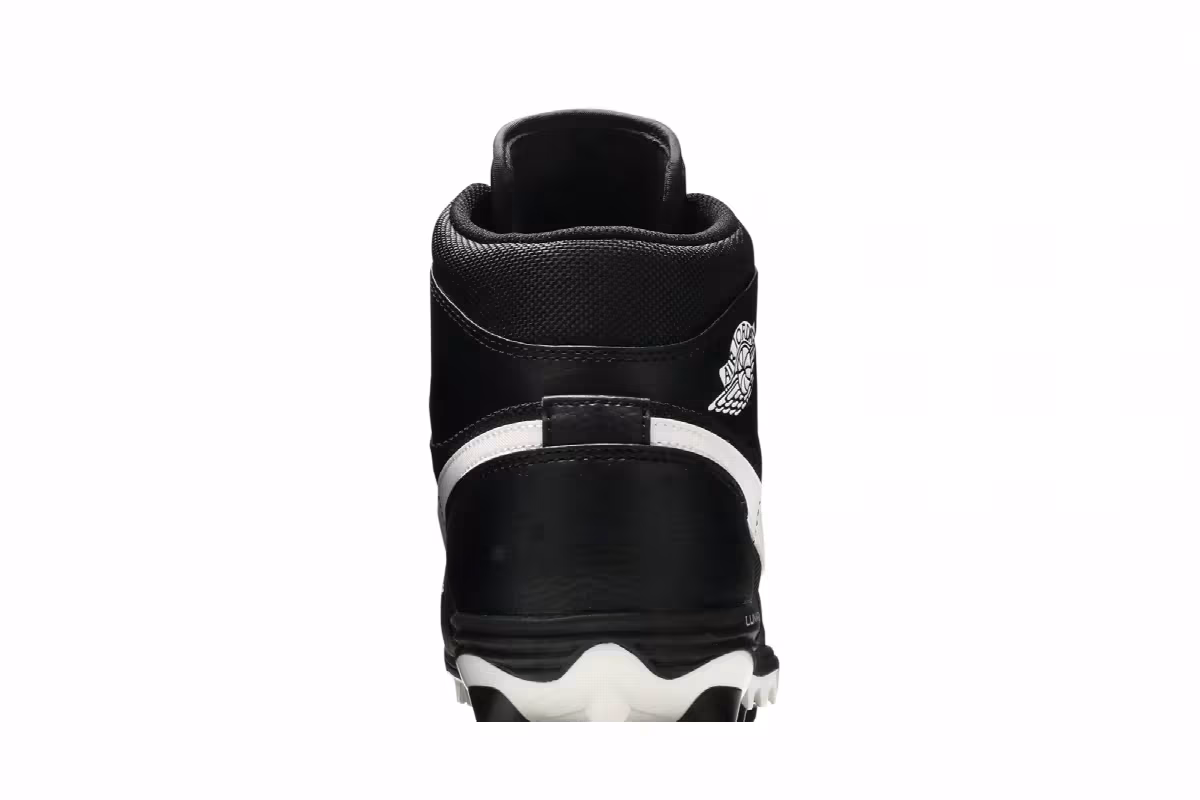 Air Jordan 1 Mid TD Cleat Black, view 8