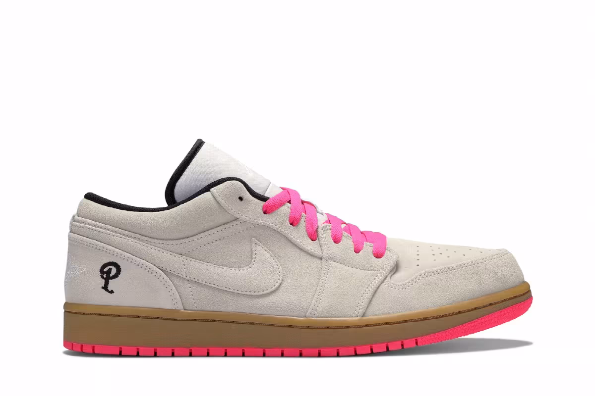 Sneaker Politics x Air Jordan 1 Low Block Party, view 2