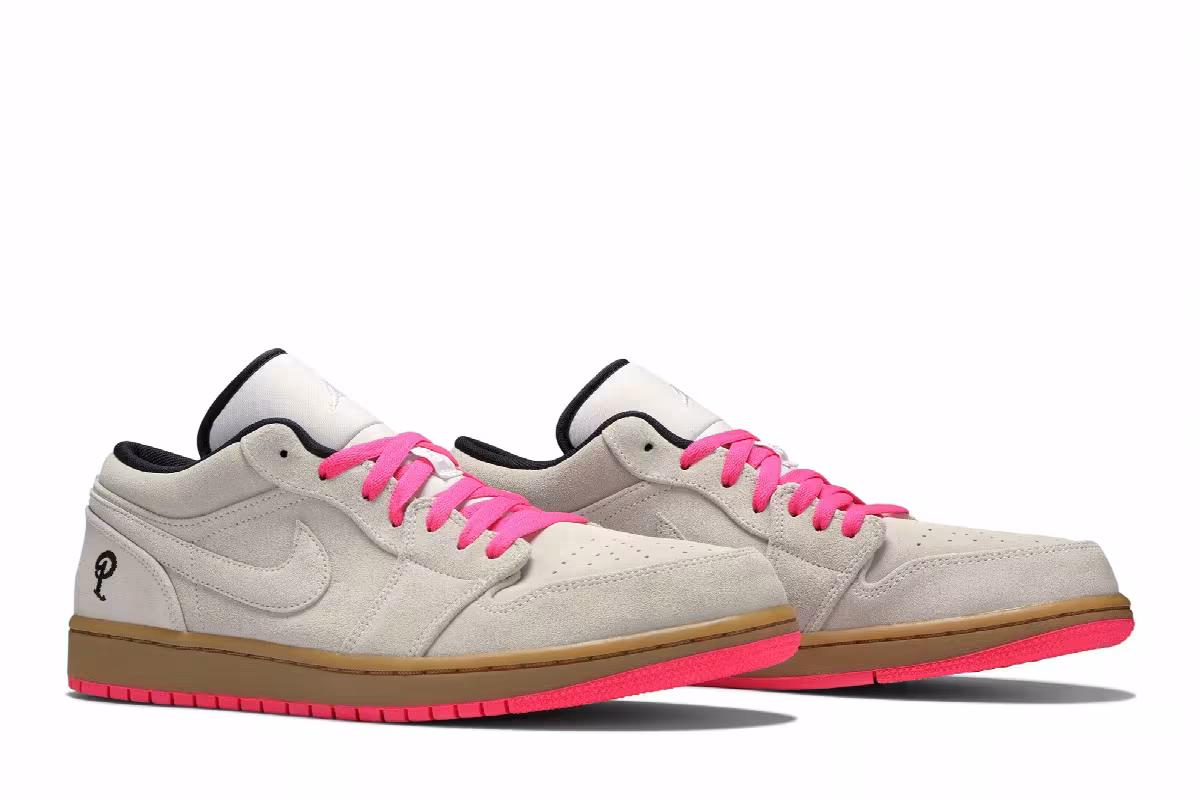 Sneaker Politics x Air Jordan 1 Low Block Party, view 9