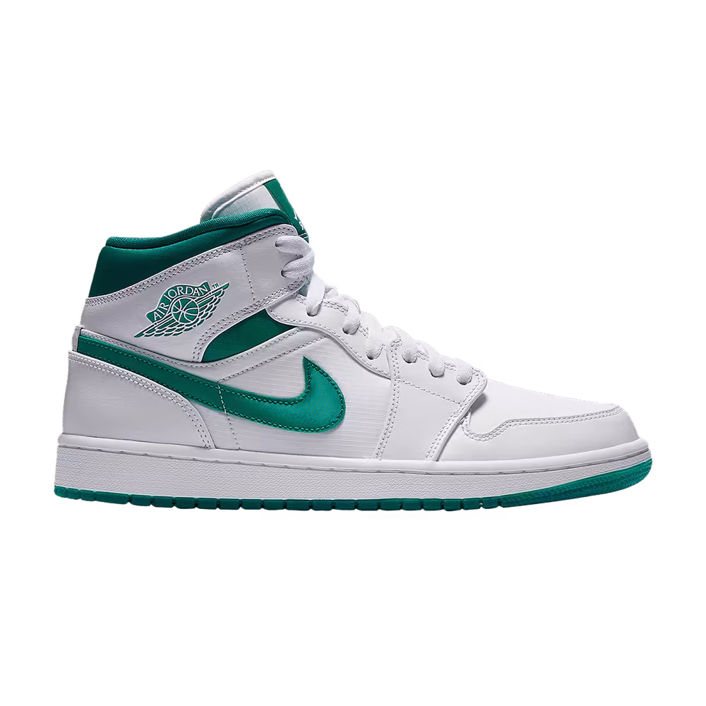 Air Jordan 1 Mid Mystic Green