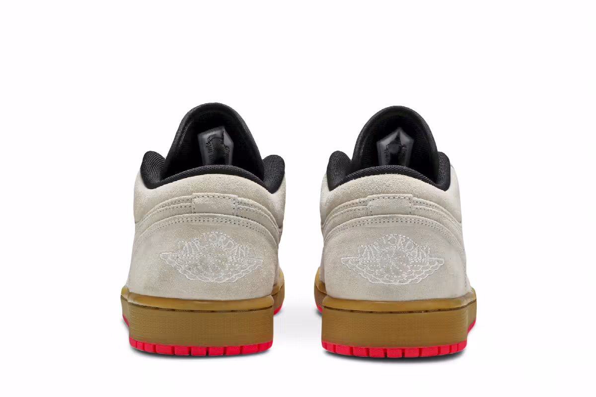 Air Jordan 1 Low White Gym Yellow, view 7