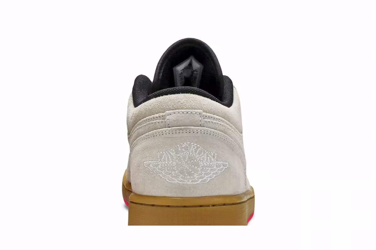 Air Jordan 1 Low White Gym Yellow, view 8