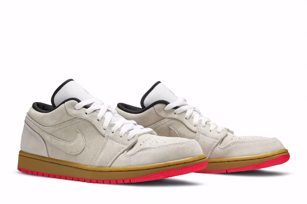 Air Jordan 1 Low White Gym Yellow, view 9