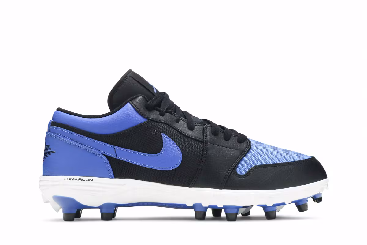 Air Jordan 1 Low TD Cleat Royal, view 2