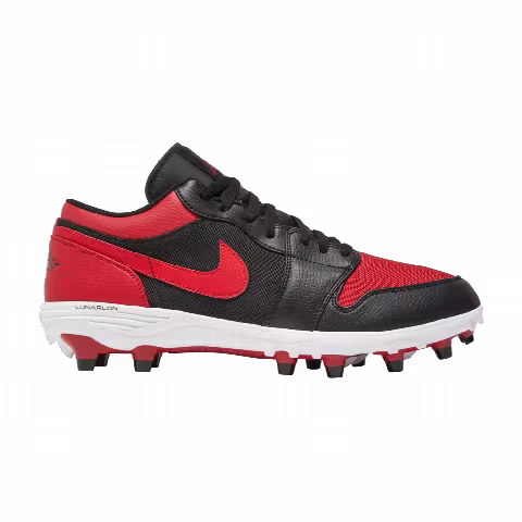 Air Jordan 1 Low TD Cleat 'Bred'