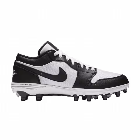 Air Jordan 1 Low TD Cleat 'Black White'