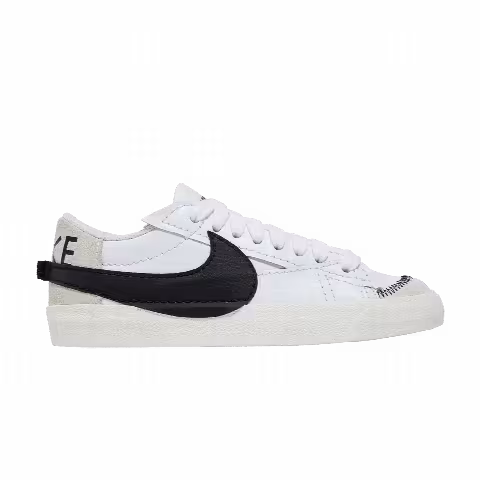 Nike Wmns Blazer Low Jumbo 'White Black'