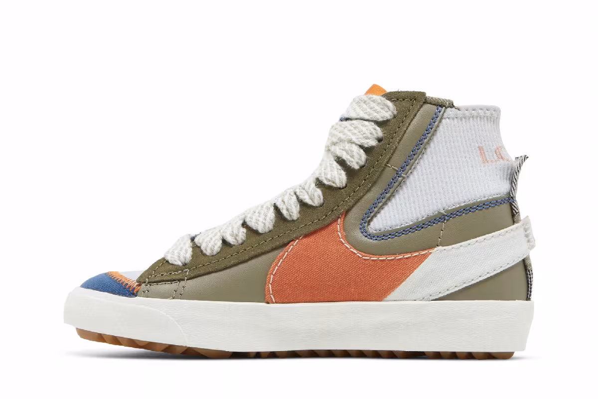 Nike Women's Blazer Mid Voodoo - Grey Fog Phantom, view 4
