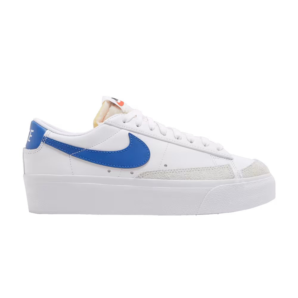 Nike Women's Blazer Low Platform White Game Royal