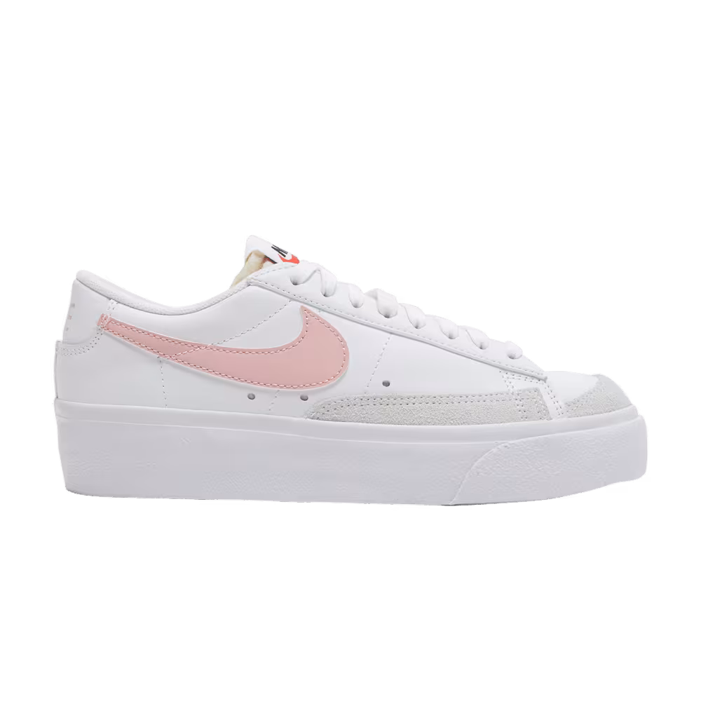 Nike Women's Blazer Low Platform White Pink Glaze
