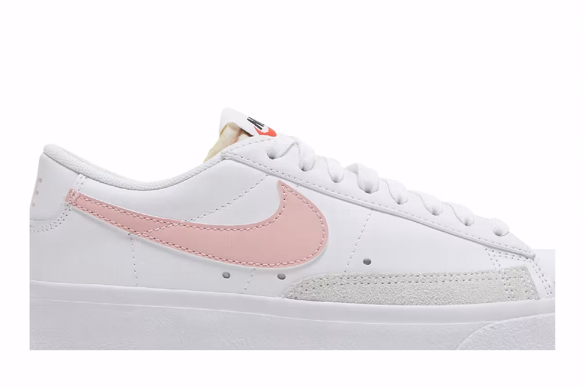Nike Women's Blazer Low Platform White Pink Glaze, view 3