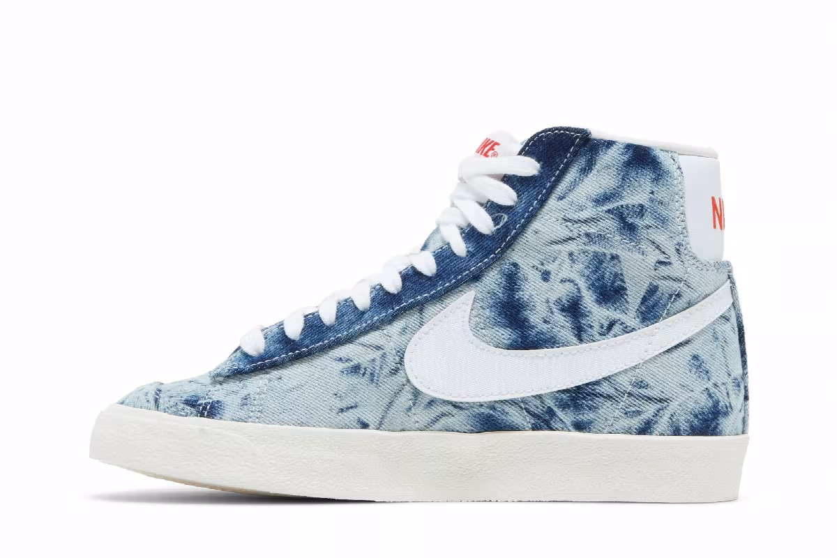 Nike Women's Blazer Mid Washed Denim, view 4