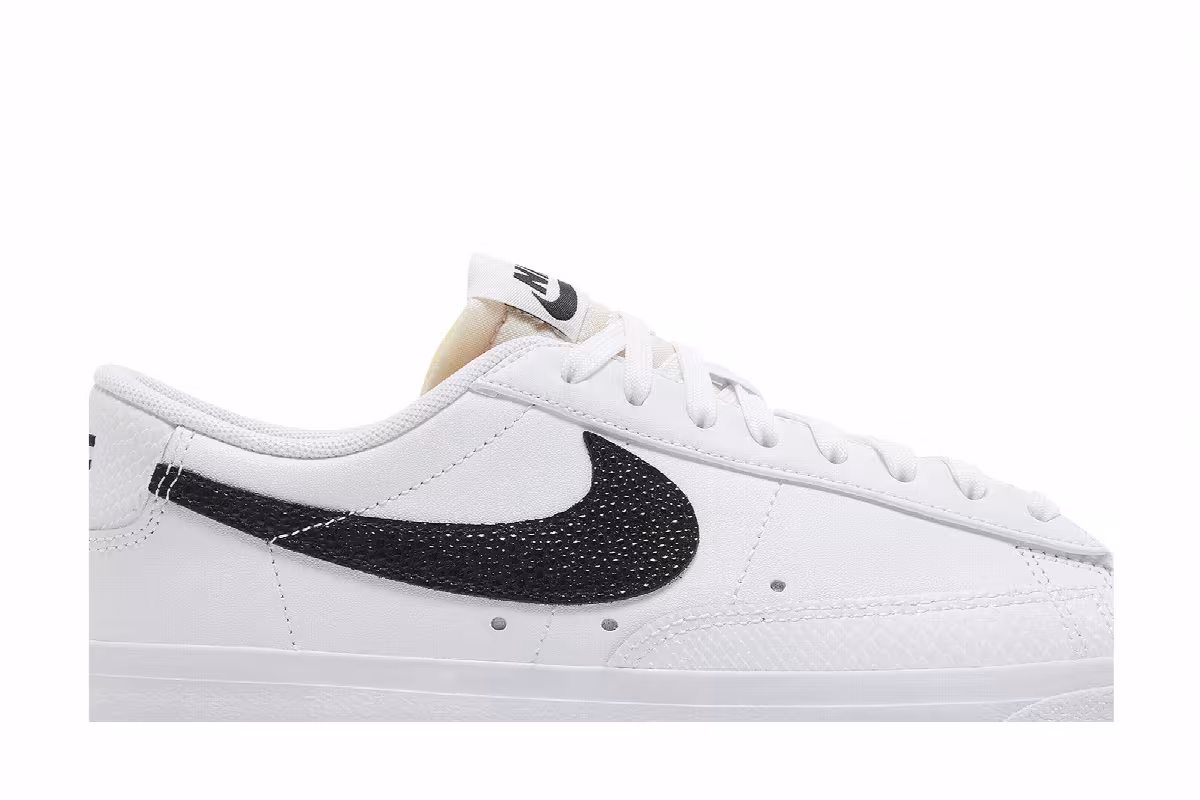 Nike Women's Blazer Low Platform White Snakeskin, view 3