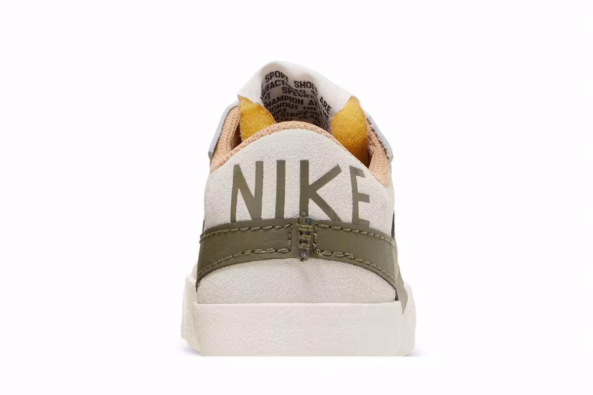 Nike Women's Blazer Low Sand Drift Medium Olive, view 8