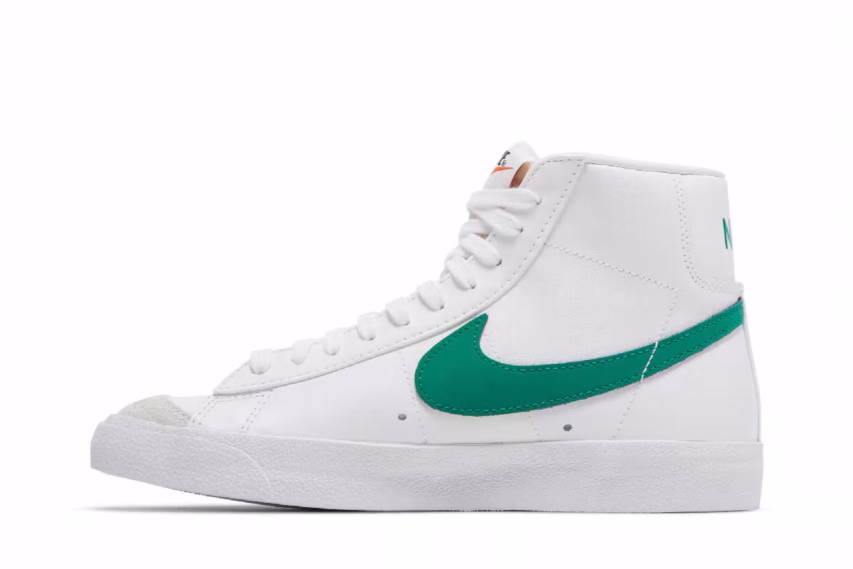 Nike Women's Blazer Mid White Malachite, view 4