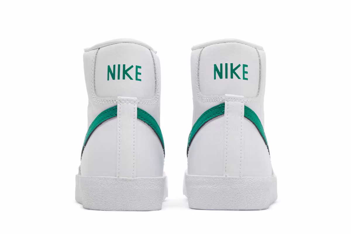 Nike Women's Blazer Mid White Malachite, view 7