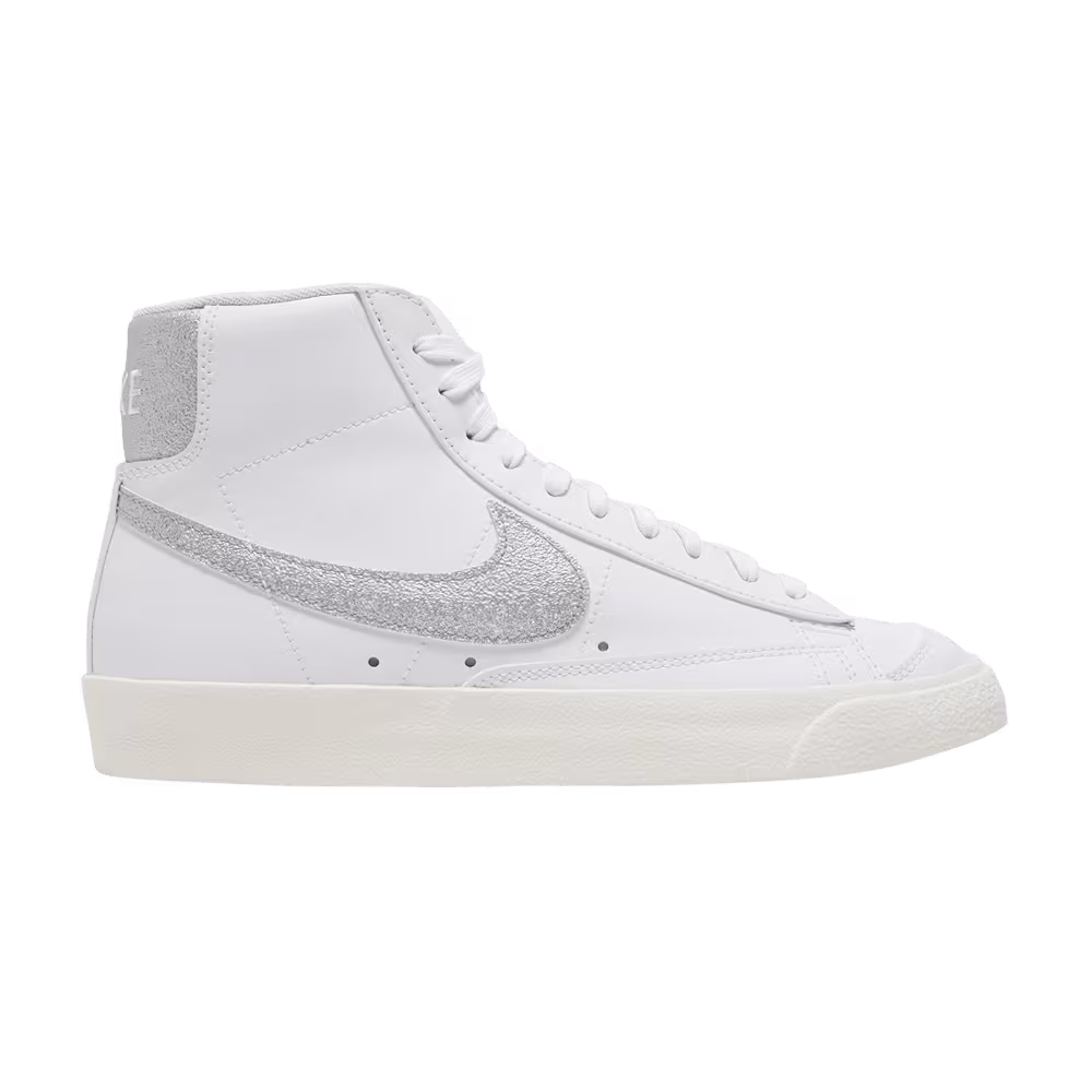 Nike Women's Blazer Mid White Metallic Silver