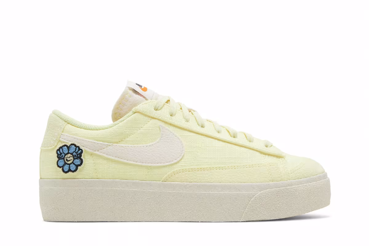 Nike Women's Blazer Low Platform Next Nature Flower Power, view 2