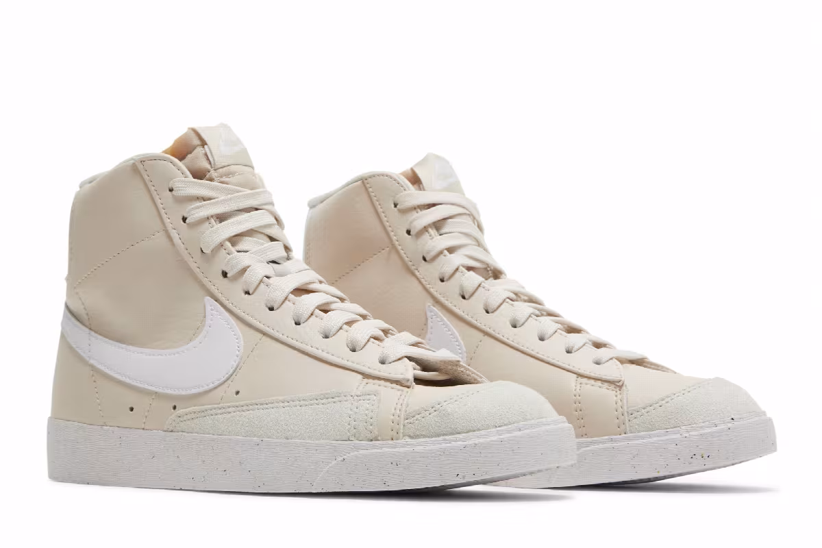 Nike Women's Blazer Mid Light Orewood Brown, view 9