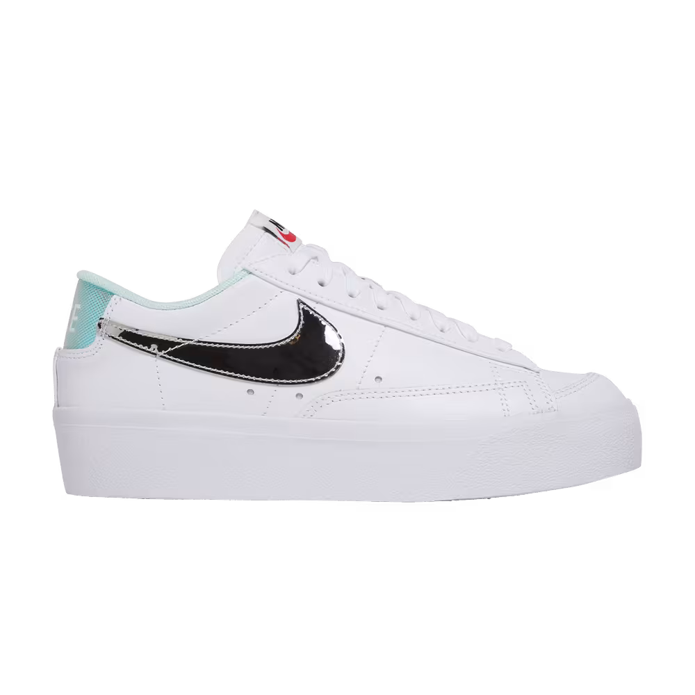 Nike Women's Blazer Low Platform White Mint Foam