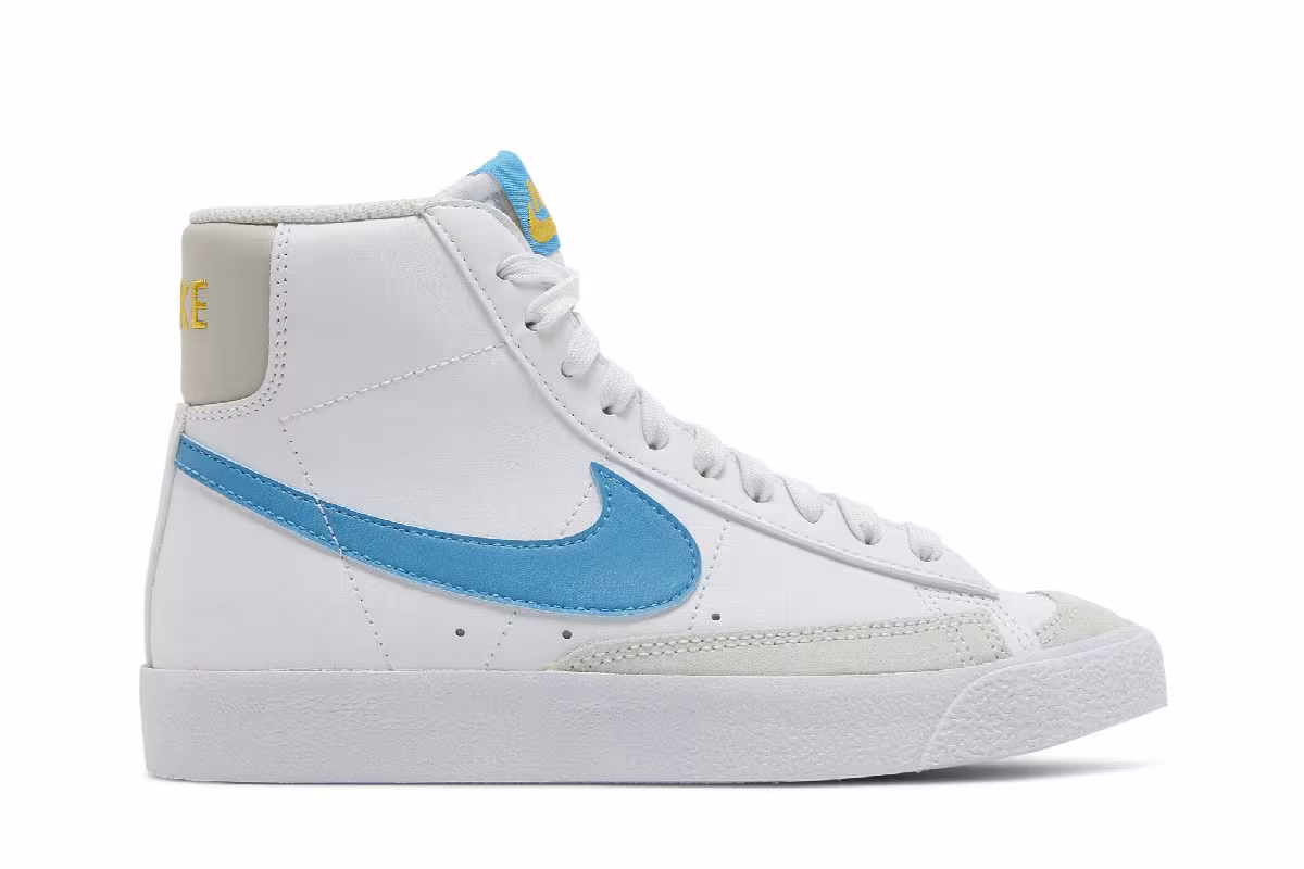 Nike Blazer Mid White Laser Blue, view 2