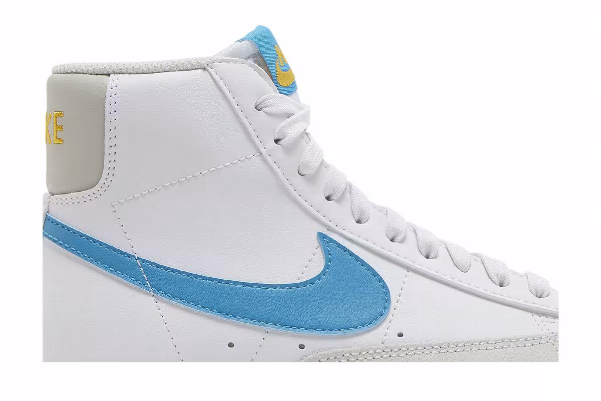 Nike Blazer Mid White Laser Blue, view 3