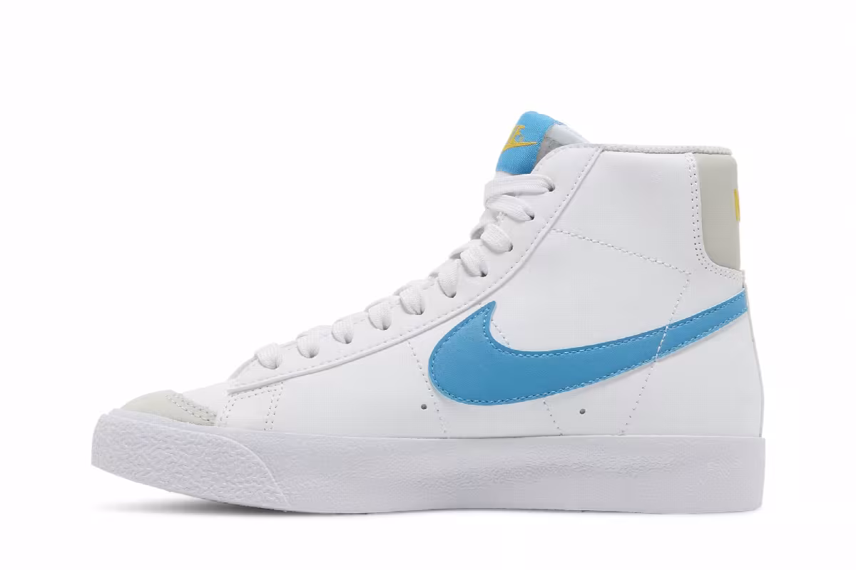 Nike Blazer Mid White Laser Blue, view 4